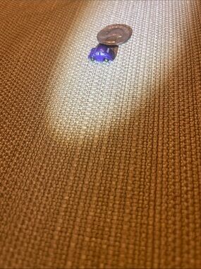 1989 micro machines VW bug beetle Miniature Purple Decorative Car Accent
